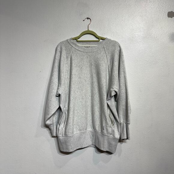 Free People Movement Gray Sweat Shirt Sz S - Picture 2 of 14